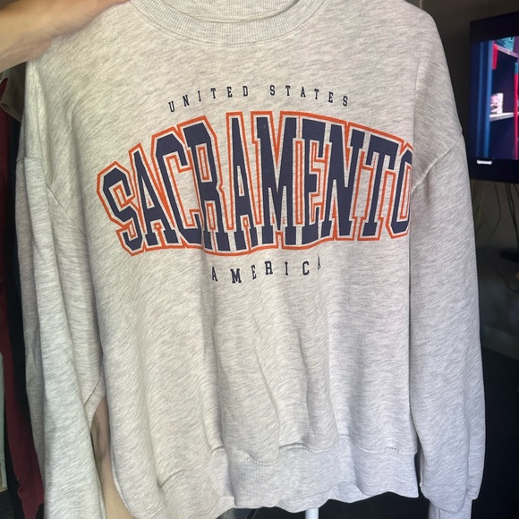 White Crewneck Pull&Bear - Picture 4 of 4